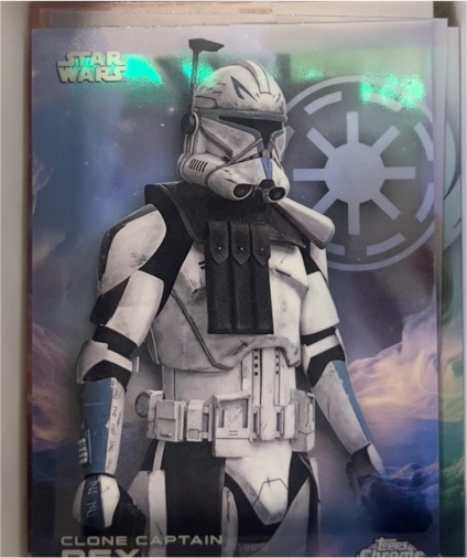 2025 Topps Chrome Star Wars #26 Clone Captain Rex — front