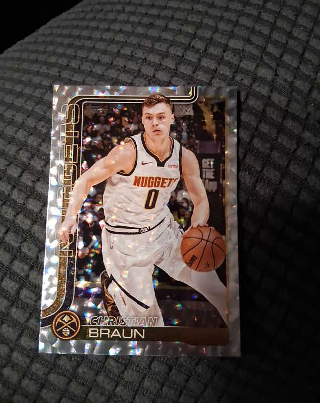 2025-26 Topps Basketball #102 Christian Braun — front