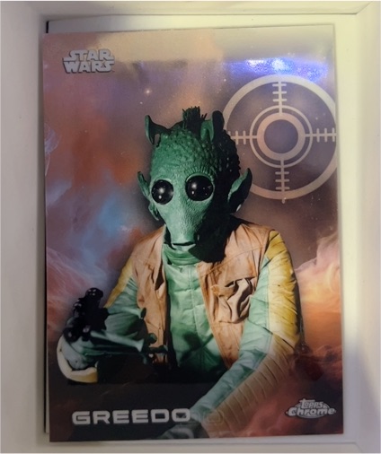 2025 Topps Chrome Star Wars #54 Greedo — front