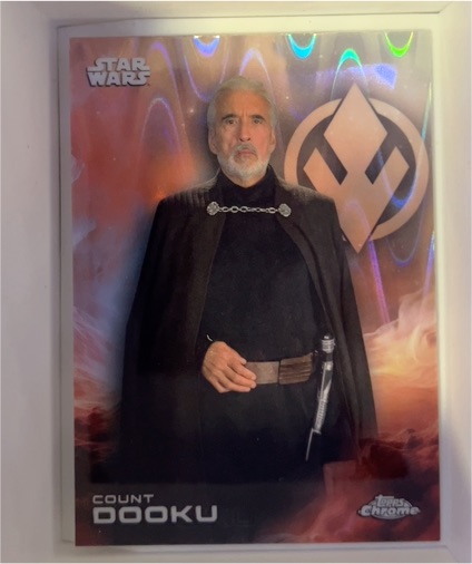 2025 Topps Chrome Star Wars #27 Count Dooku — front