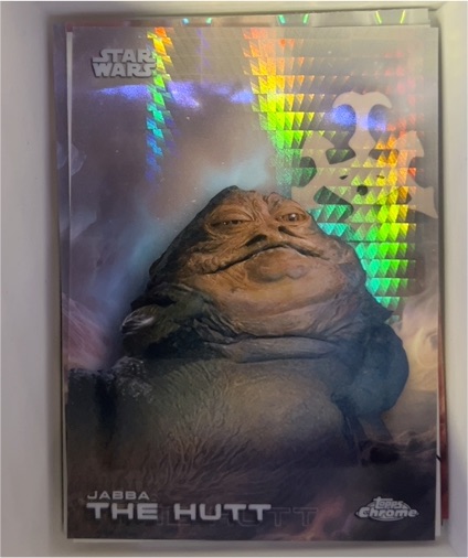 2025 Topps Chrome Star Wars #62 Jabba The Hutt — front