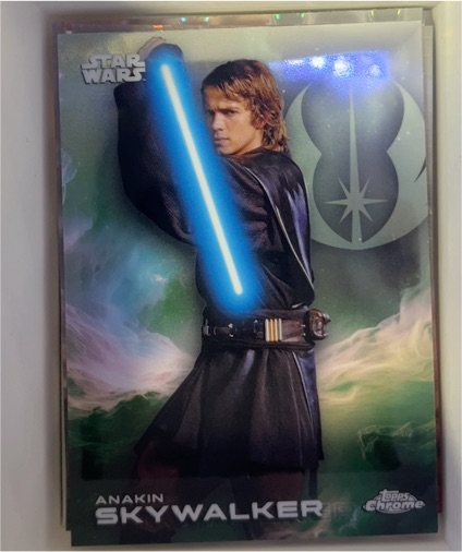 2025 Topps Chrome Star Wars #3 Anakin Skywalker — front