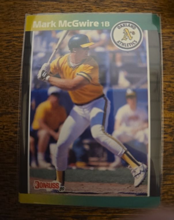 1989 Donruss #95 Mark McGwire — front