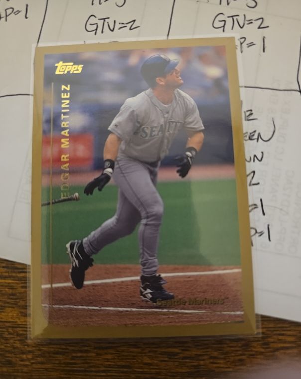 1999 Topps #334 Edgar Martinez — front