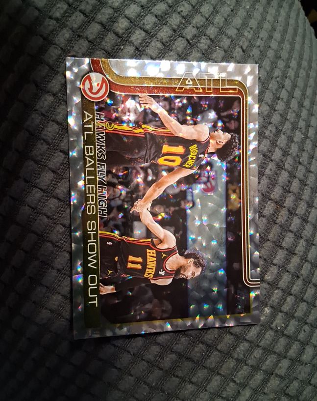 2025-26 Topps Basketball #282 Young/Risacher — front