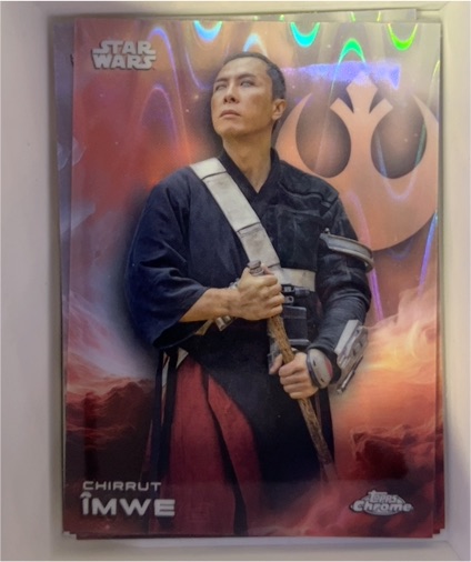 2025 Topps Chrome Star Wars #24 Chirrut Imwe — front