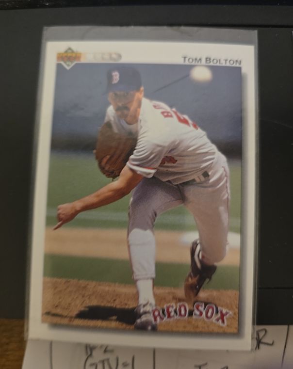 1992 Upper Deck #110 Tom Bolton — front