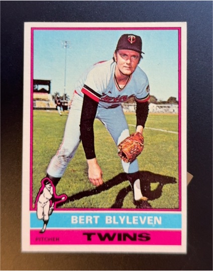 1976 Topps #235 Bert Blyleven — front