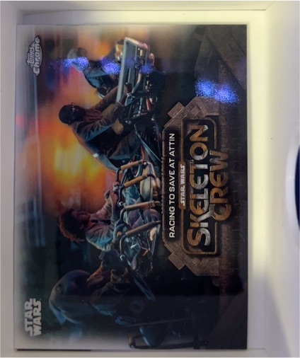 2025 Topps Chrome Star Wars #SC-23 Racing To Save At Attin — front