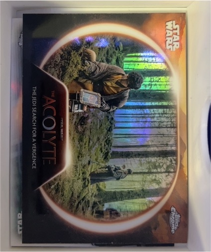 2025 Topps Chrome Star Wars #AC-18 The Jedi Search For A Vergence Acolyte — front