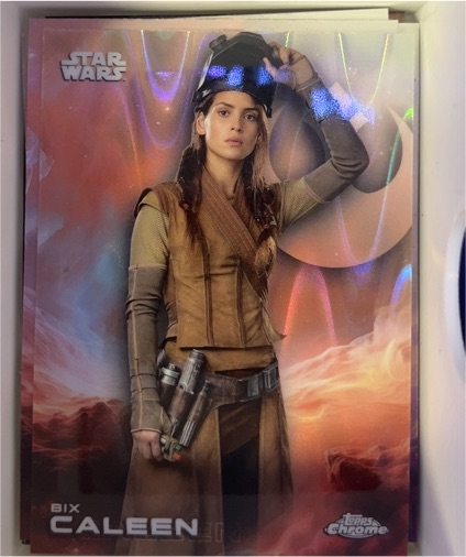 2025 Topps Chrome Star Wars #9 Bix Caleen — front