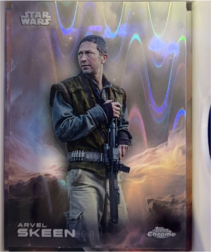 2025 Topps Chrome Star Wars #4 Arvel Skeen — front