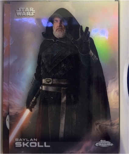 2025 Topps Chrome Star Wars #5 Baylan Skoll — front