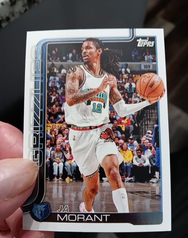 2025-26 Topps Basketball #182 Ja Morant — front