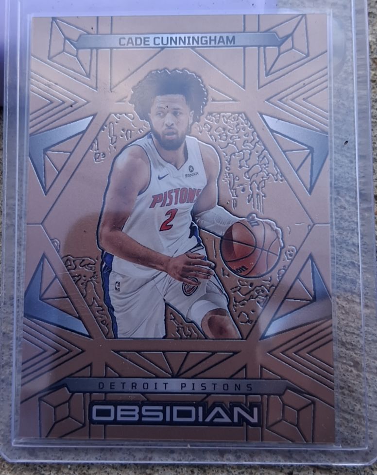 2024-25 Panini Obsidian Cade Cunningham — front