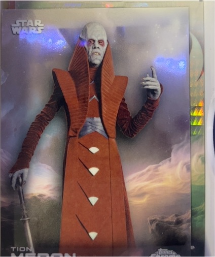 2025 Topps Chrome Star Wars #183 Tion Medon — front