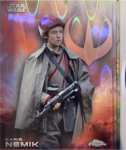 2025 Topps Chrome Star Wars #68 Karis Nemik — front
