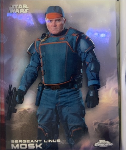2025 Topps Chrome Star Wars #164 Sergeant Linus Mosk — front
