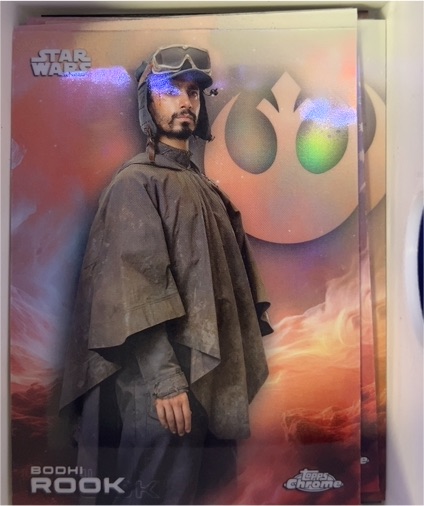 2025 Topps Chrome Star Wars #12 Bodhi Rook — front
