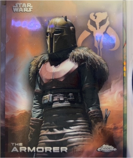 2025 Topps Chrome Star Wars #178 The Armorer — front
