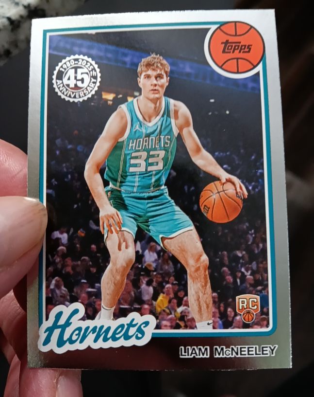 2025-26 Topps Basketball #80BK-88 Liam McNeeley — front