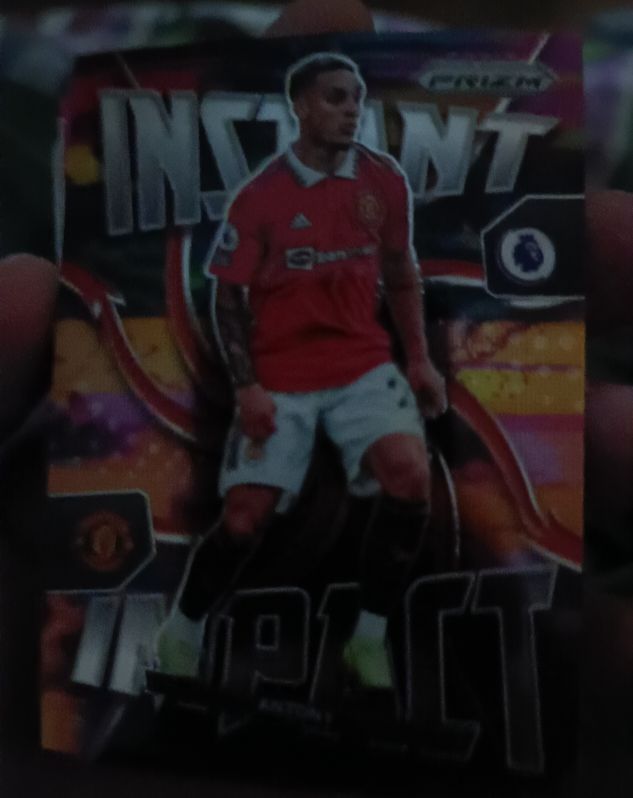2022-23 Panini Prizm Premier League #19 Antony Instant Impact — front