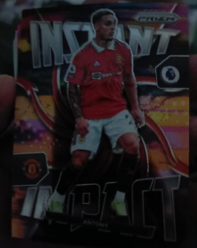 2022-23 Panini Prizm Premier League Instant Impact #19 Antony — front