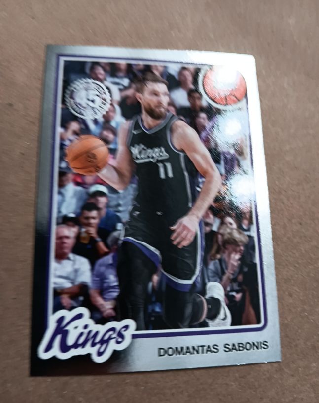 2025-26 Topps #80BK-36 Domantas Sabonis Sacramento Kings — front