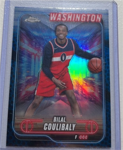 2024-25 Topps Chrome #11 Bilal Coulibaly — front