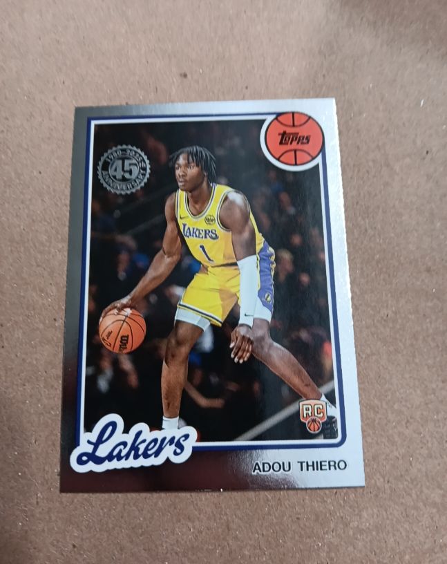 2025-26 Topps Basketball #80BK-79 Adou Thiero — front