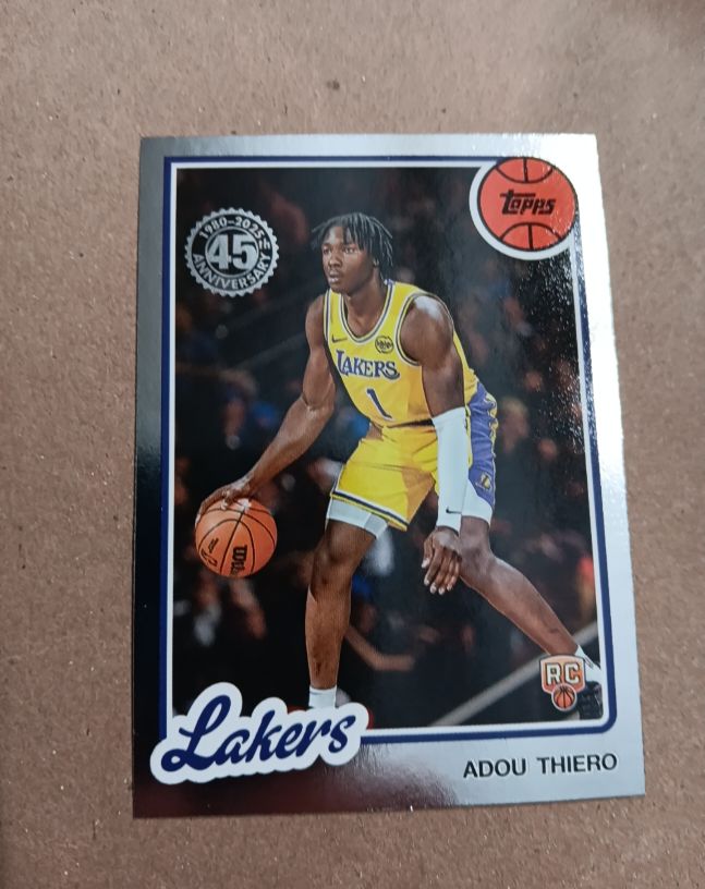 2025-26 Topps 45th Anniversary #80BK-79 Adou Thiero — front