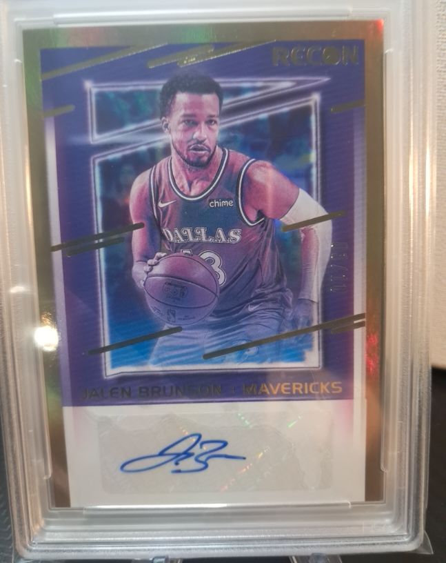 2020-21 Panini Recon #RS-JBR Jalen Brunson — front