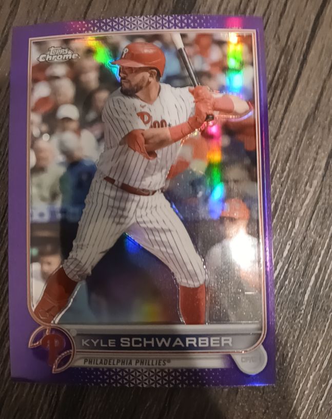2022 Topps Chrome Update #USC121 Kyle Schwarber — front
