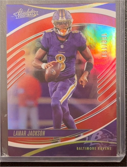 2025 Panini Absolute #97 Lamar Jackson — front