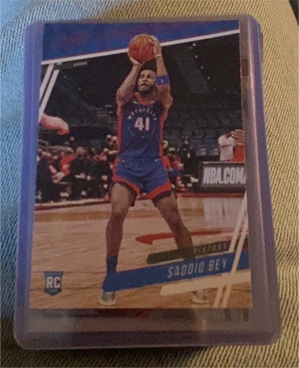 2020-21 Panini Chronicles Prestige #64 Saddiq Bey — front