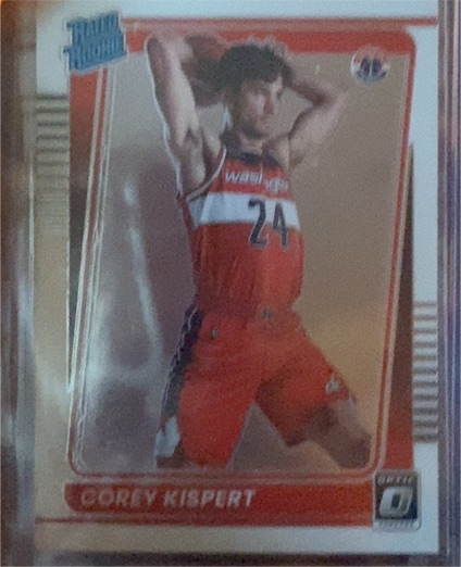 2021-22 Panini Donruss Optic #183 Corey Kispert — front