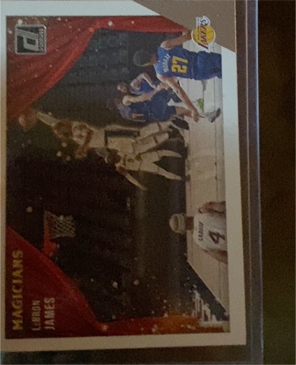 2021-22 Donruss Magicians #3 LeBron James — front