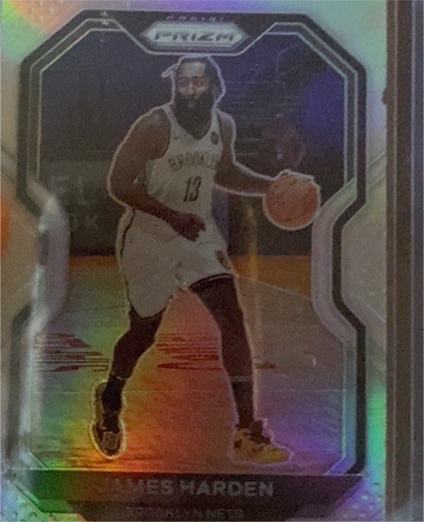 2020-21 Panini Prizm #13 James Harden — front