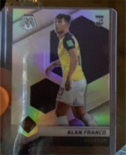 2021-22 Panini Mosaic FIFA Road to World Cup #79 Alan Franco — front