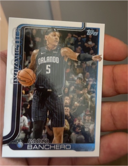 2025-26 Topps #87 Paolo Banchero — front
