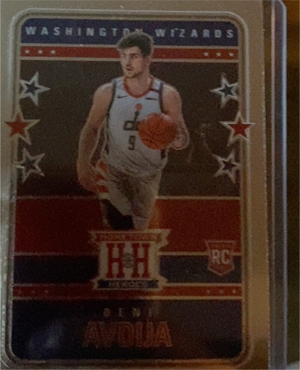 2020-21 Panini Chronicles Hometown Heroes #563 Deni Avdija — front