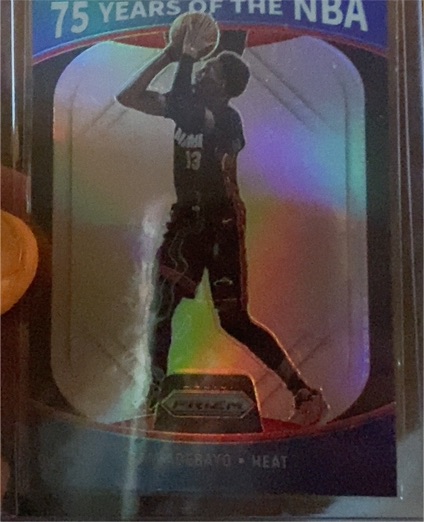 2021-22 Donruss Optic 75 Years of the NBA #10 Bam Adebayo — front