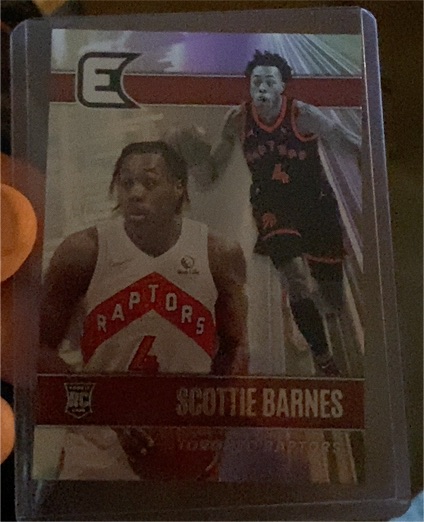 2021-22 Panini Chronicles Essentials #332 Scottie Barnes — front