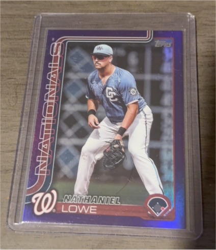 2025 Topps Update #US230 Nathaniel Lowe — front