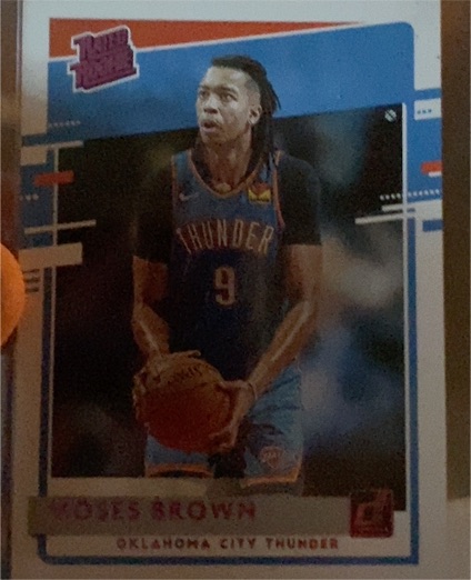 2020-21 Panini Chronicles #198 Moses Brown — front
