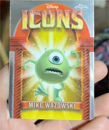 2025 Topps Chrome Disney Icons #DI-21 Mike Wazowski — front