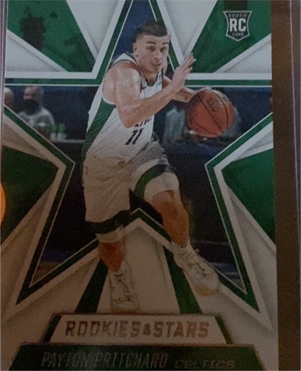 2020-21 Panini Chronicles #674 Payton Pritchard Rookies & Stars RC — front