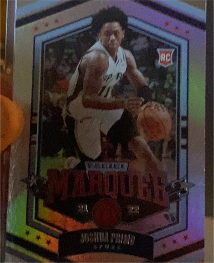 2021-22 Panini Chronicles Marquee #351 Joshua Primo — front
