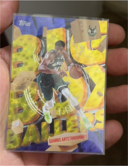 2025-26 Topps #BB-30 Giannis Antetokounmpo — front
