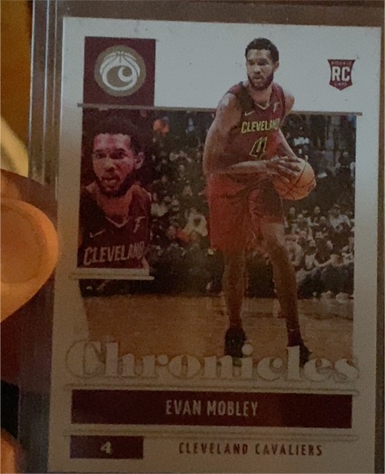 2021-22 Panini Chronicles #48 Evan Mobley — front